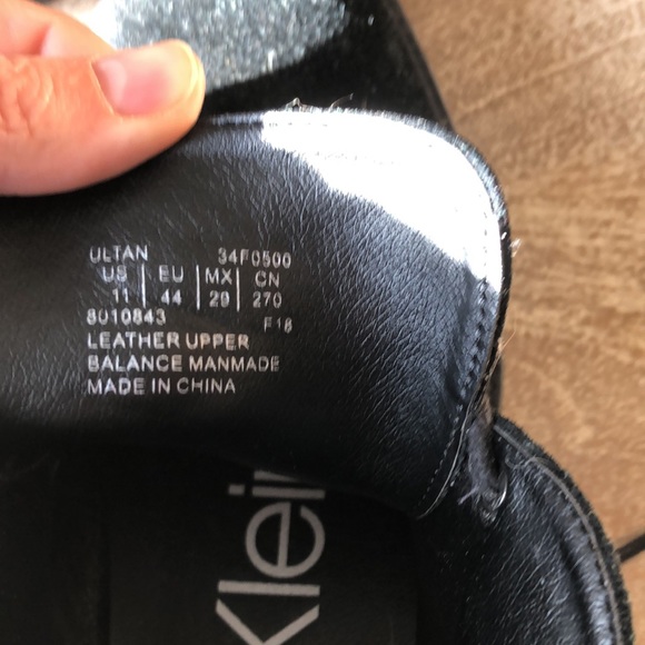 Calvin Klein Black Suede Boots - Like New - Picture 3 of 6